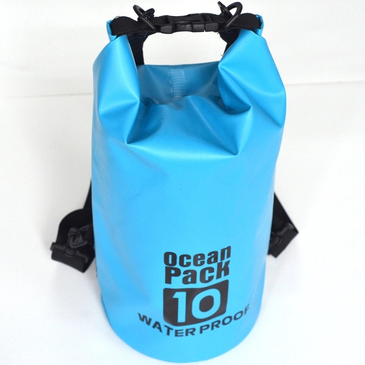 Custom 10L Water Resistant Dry Bag with Single Strap 16