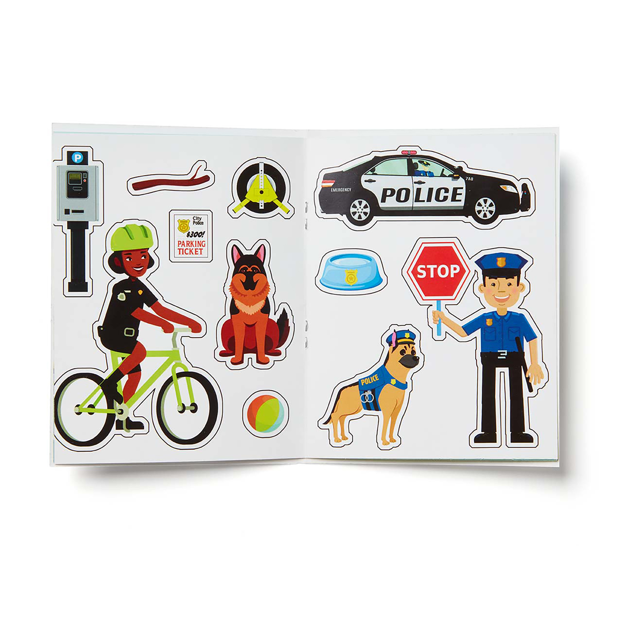 Kid's Reusable Sticker Activity Book 7