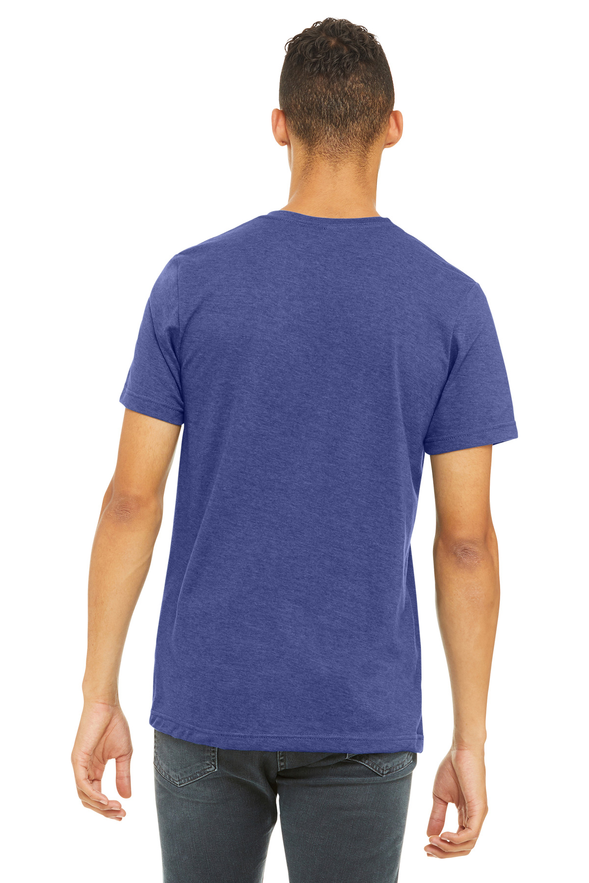 BELLA+CANVAS Unisex Heather CVC Short Sleeve Tee. BC3001CVC 501