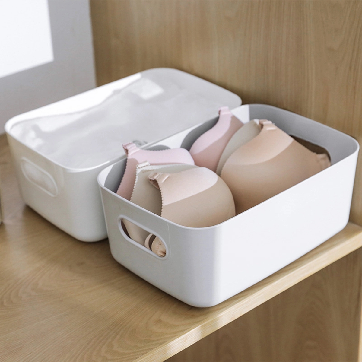 Desktop kitchen bathroom storage box 3