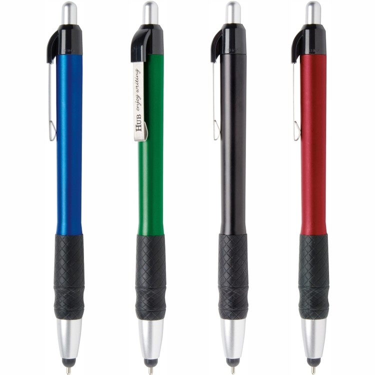MaxGlide® Click Metallic Stylus Pen (Pat #D712,479)