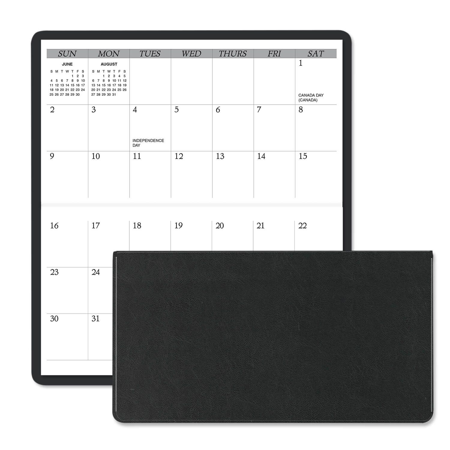 Executive Horizontal Monthly Pocket Planner 11