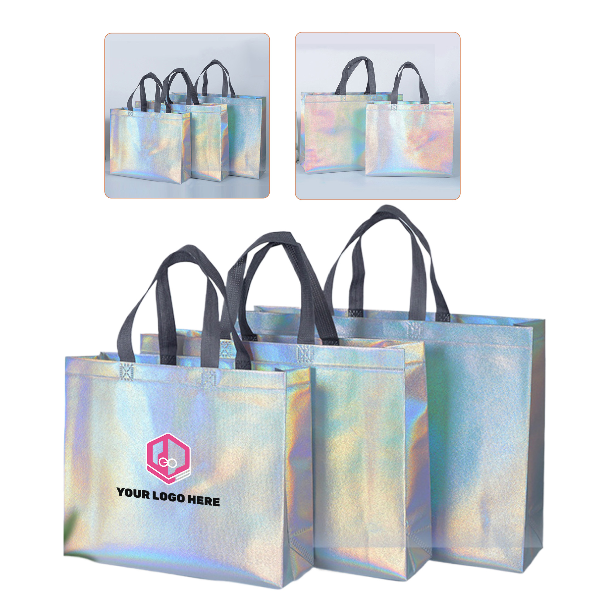 Reflective Holographic Non-Woven Bag 2