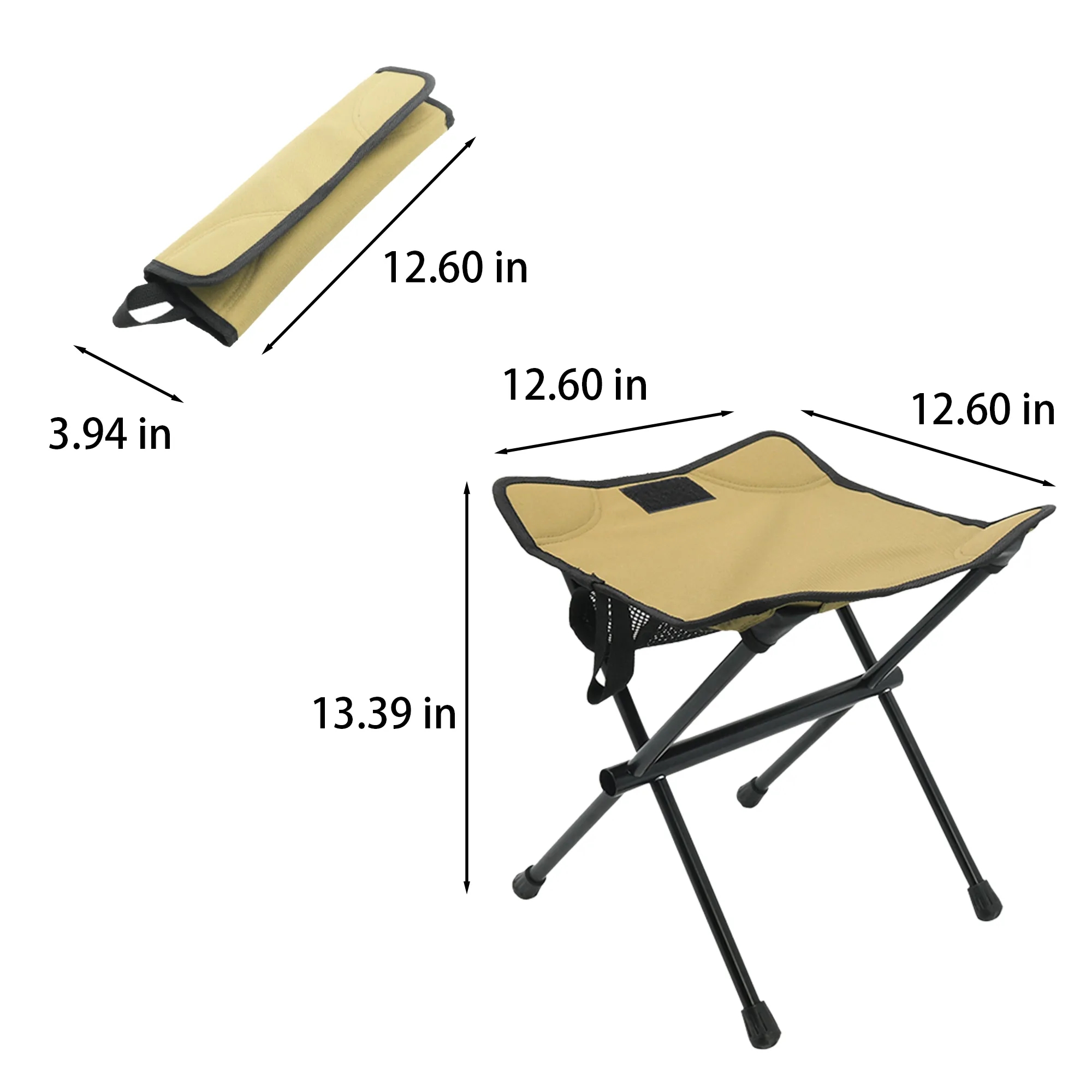 Lightweight Portable Outdoor Folding Fishing Stool 4