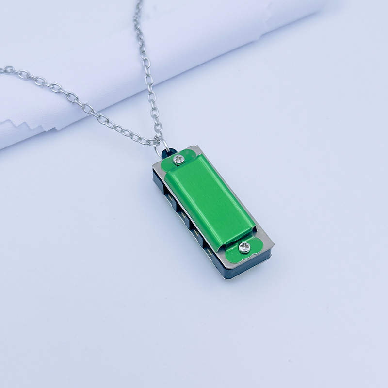 Mini 4 Holes Necklace Harmonica 2