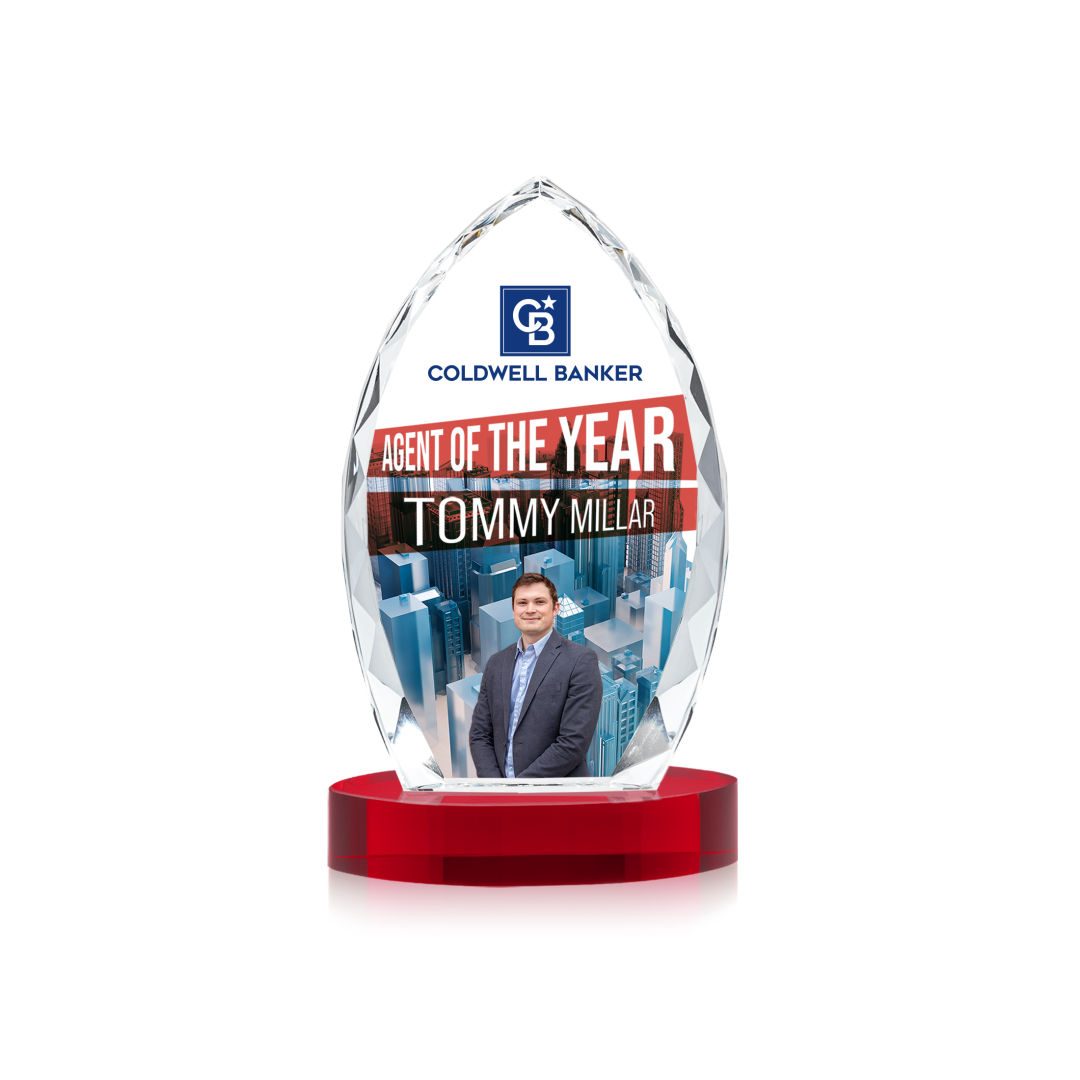 Wilton VividPrint™ Award on Alberton Base - Red 5