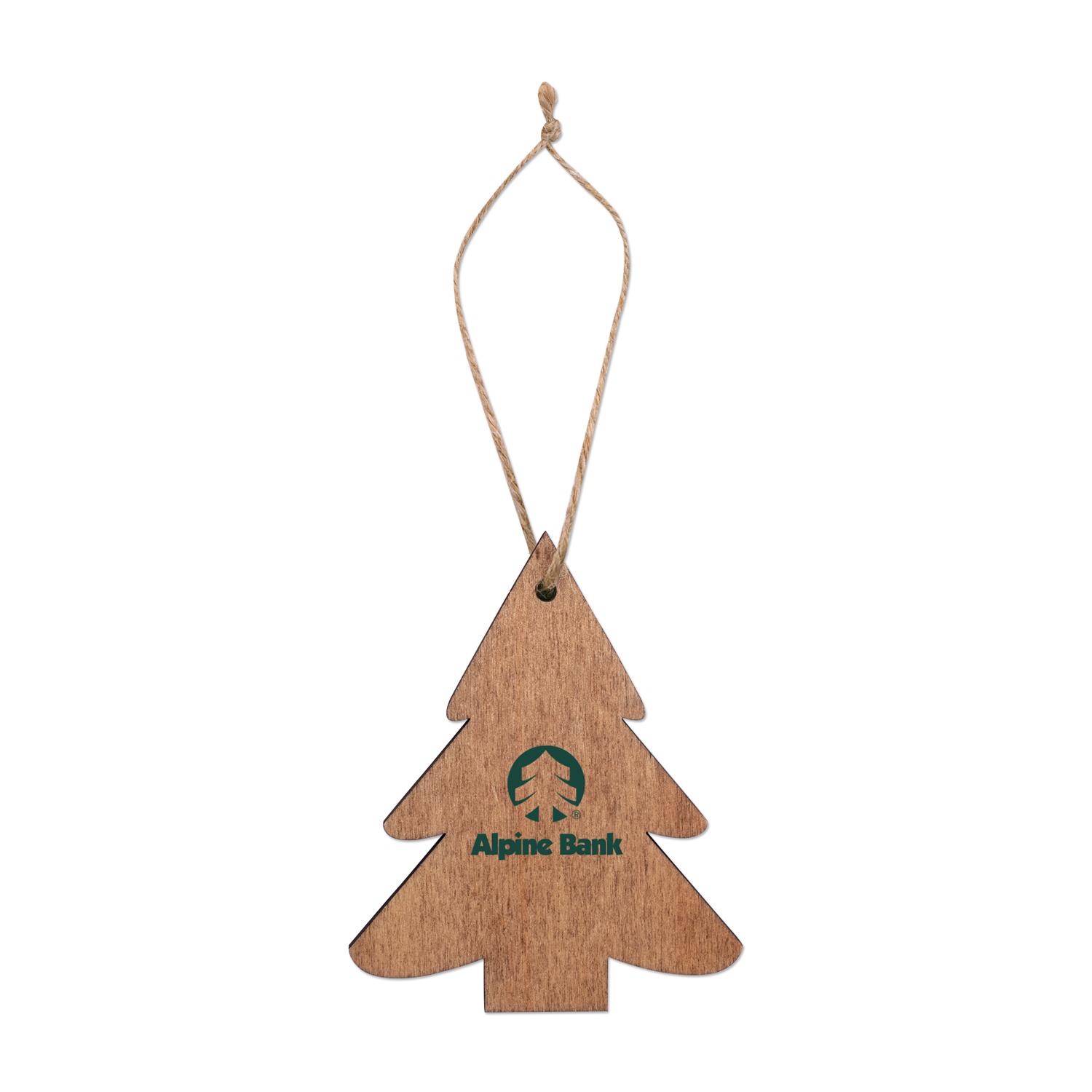 Wooden Tree Ornament 1