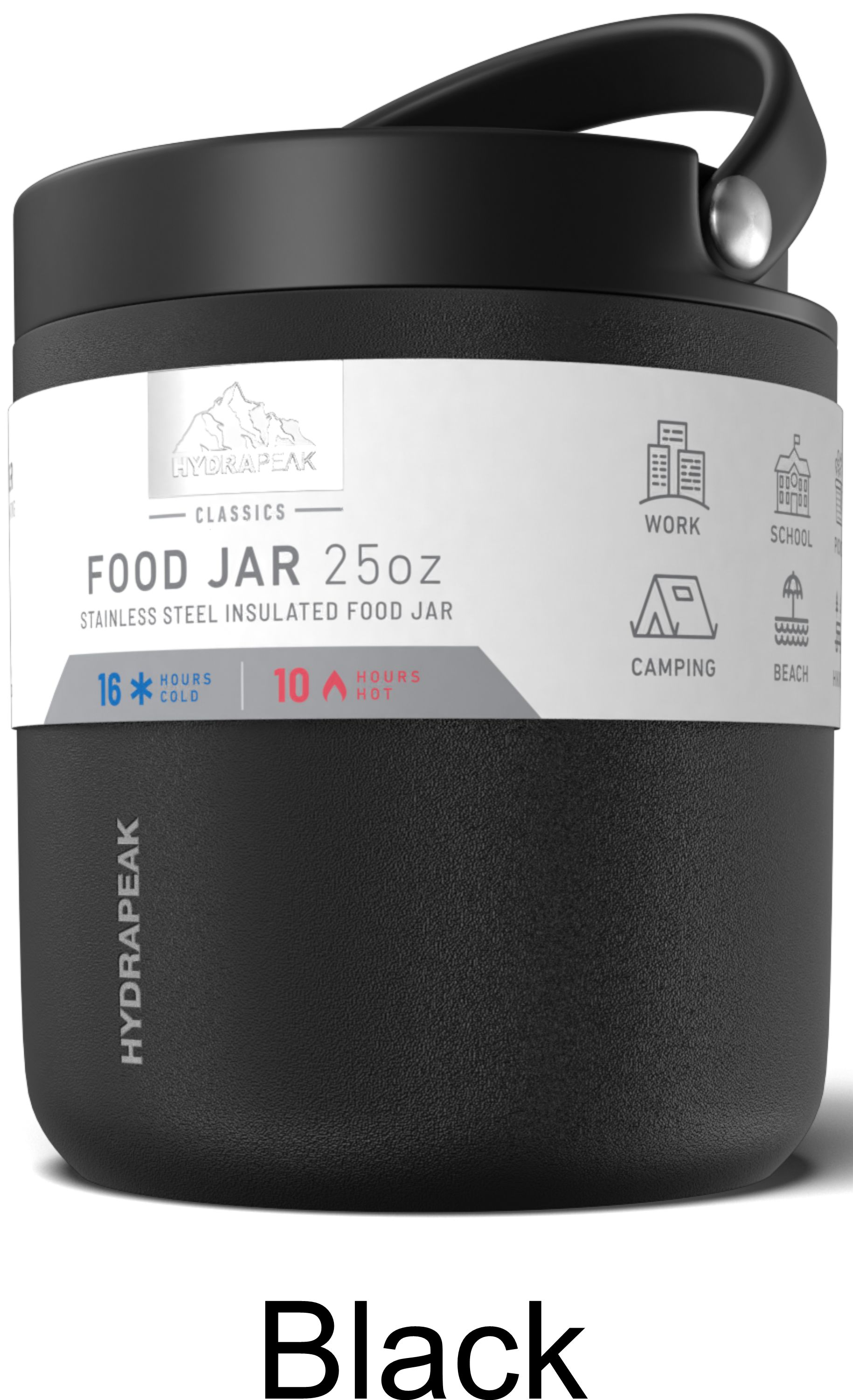 25 oz Hydrapeak Thermos Food Jar LIFETIME WARRANTY! 8
