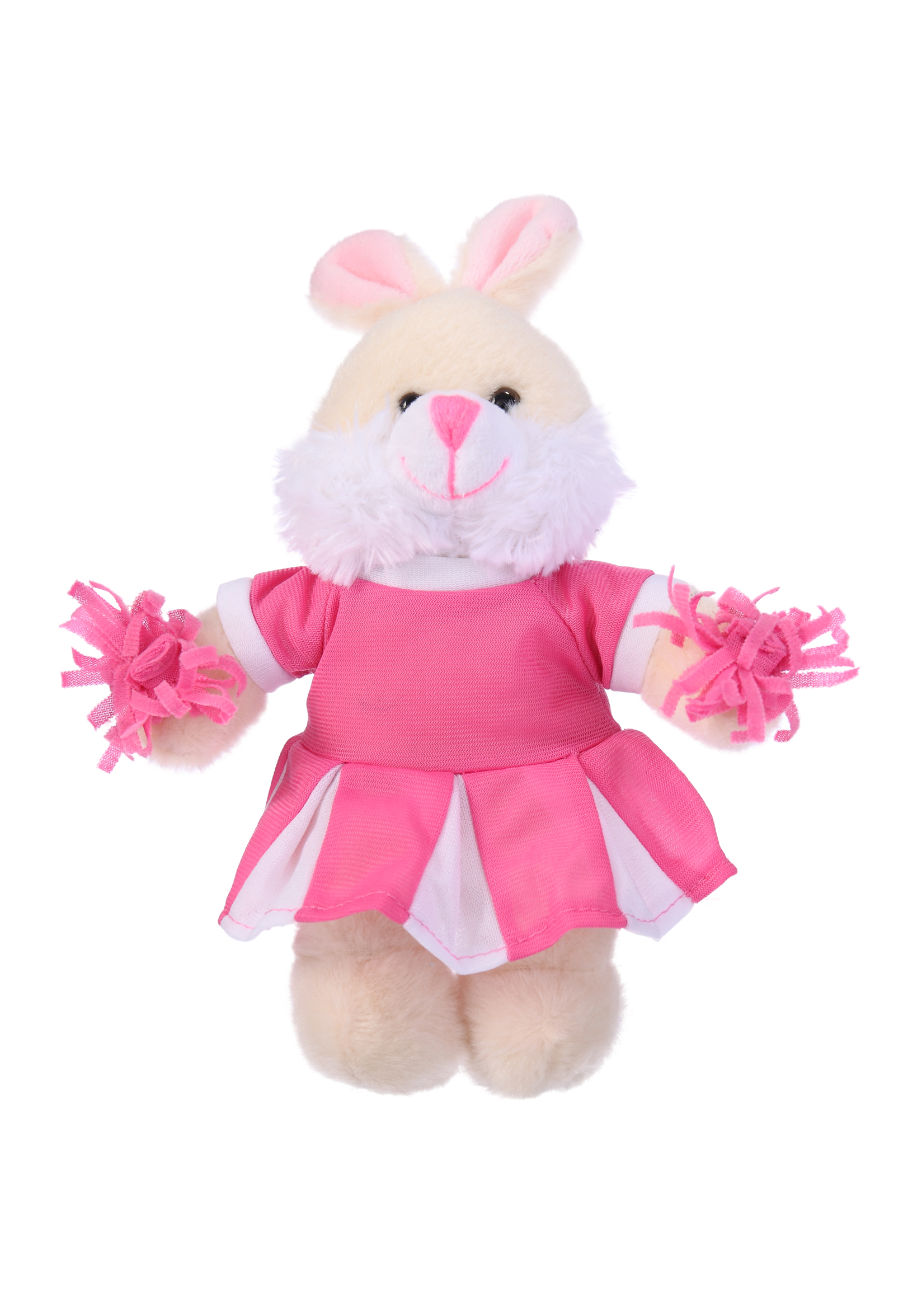 Soft Plush Bunny in Cheerleader Outfit