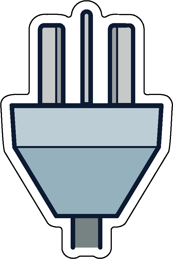 Stock Shape 1/4" Acrylic Magnets -USA Made