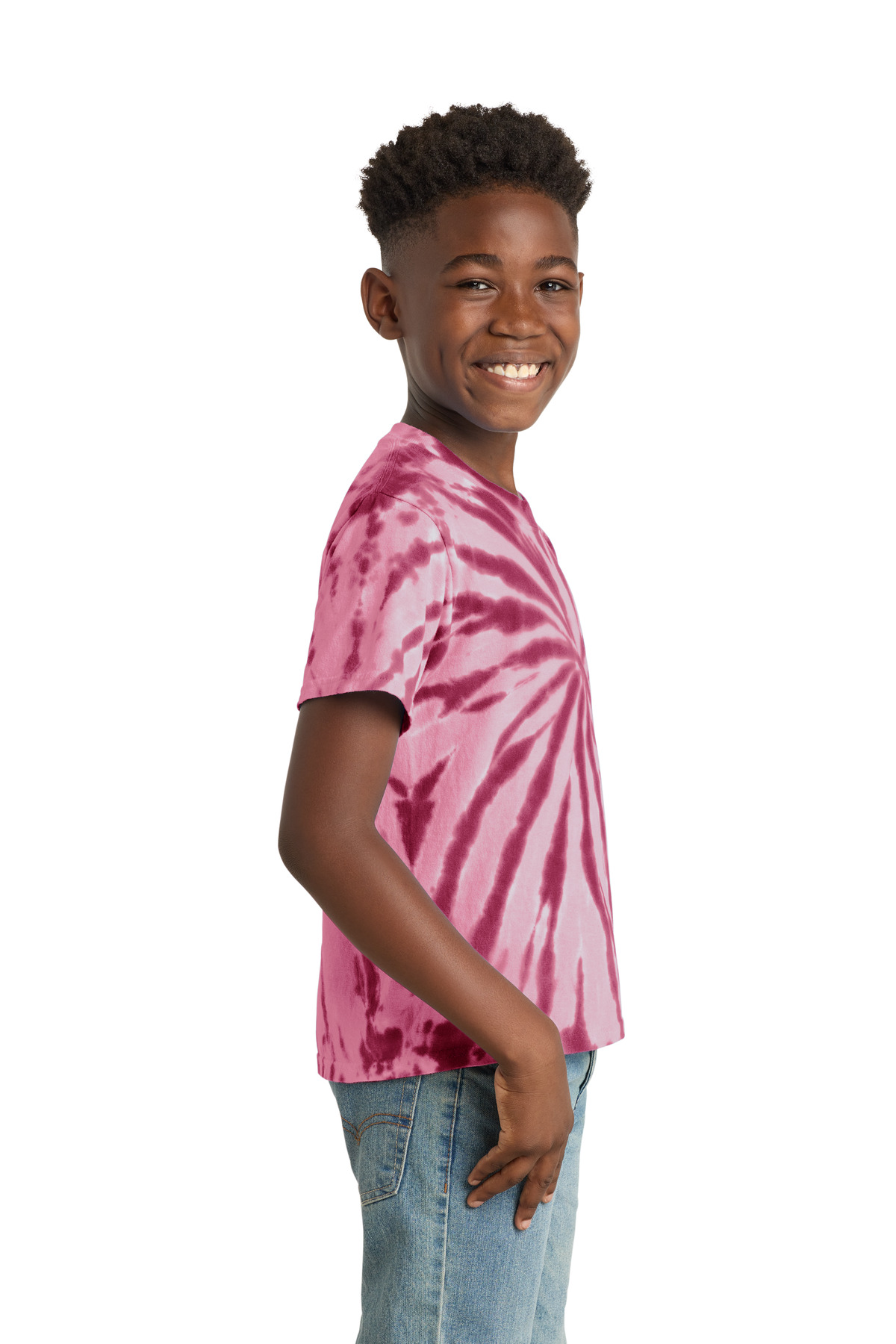Port & Co Youth Tie-Dye Tee. PC147Y 86