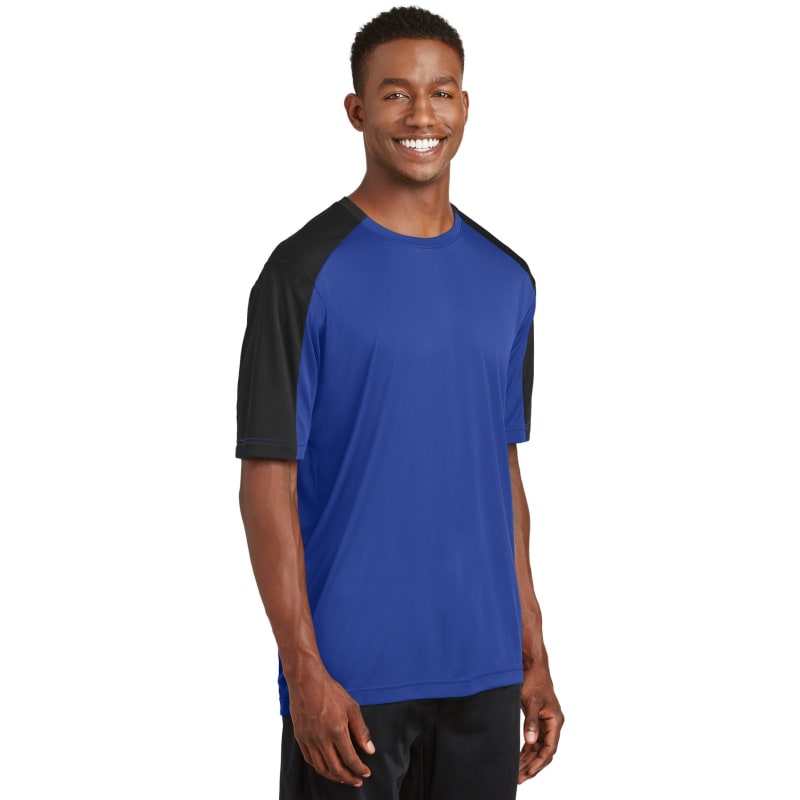 Sport-Tek PosiCharge Competitor Sleeve-Blocked Tee. 32
