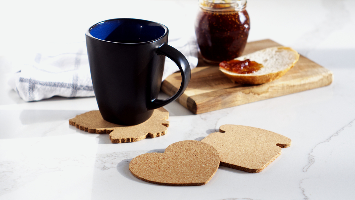 Cork Coaster Toast 1