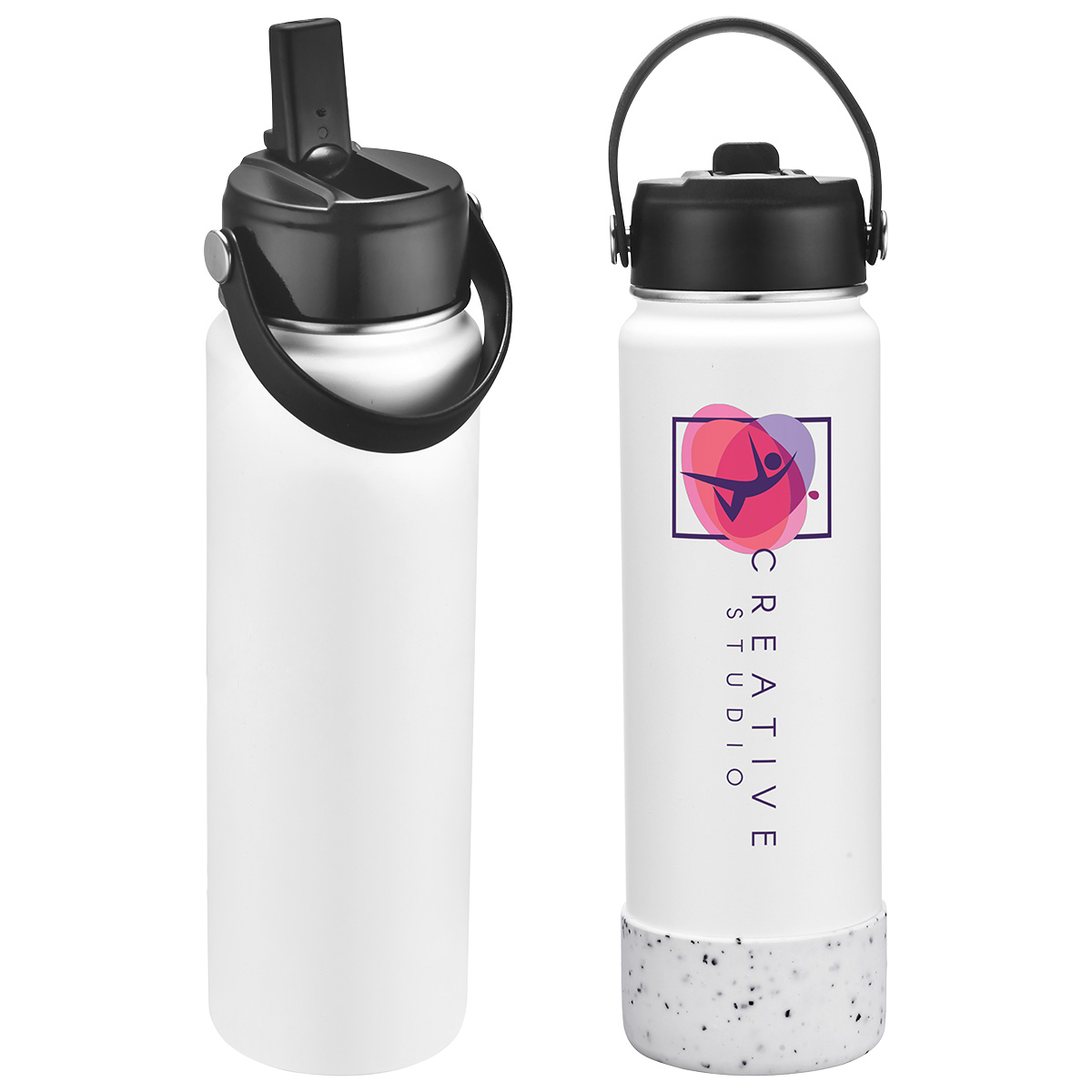 Volare 27 oz Vacuum Insulated Bottle with Flip Top Spout 14