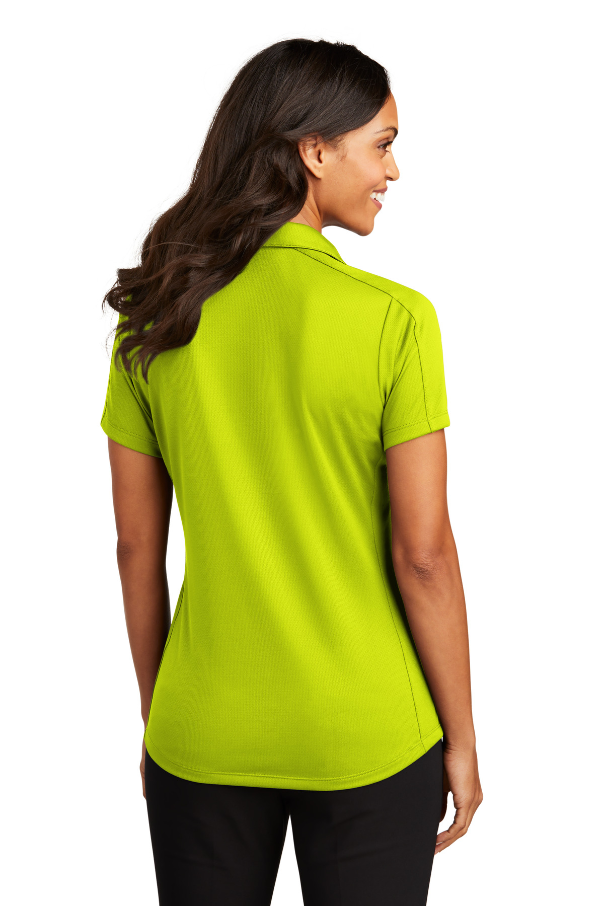 Port Authority Women's Diamond Jacquard Polo. L569 32