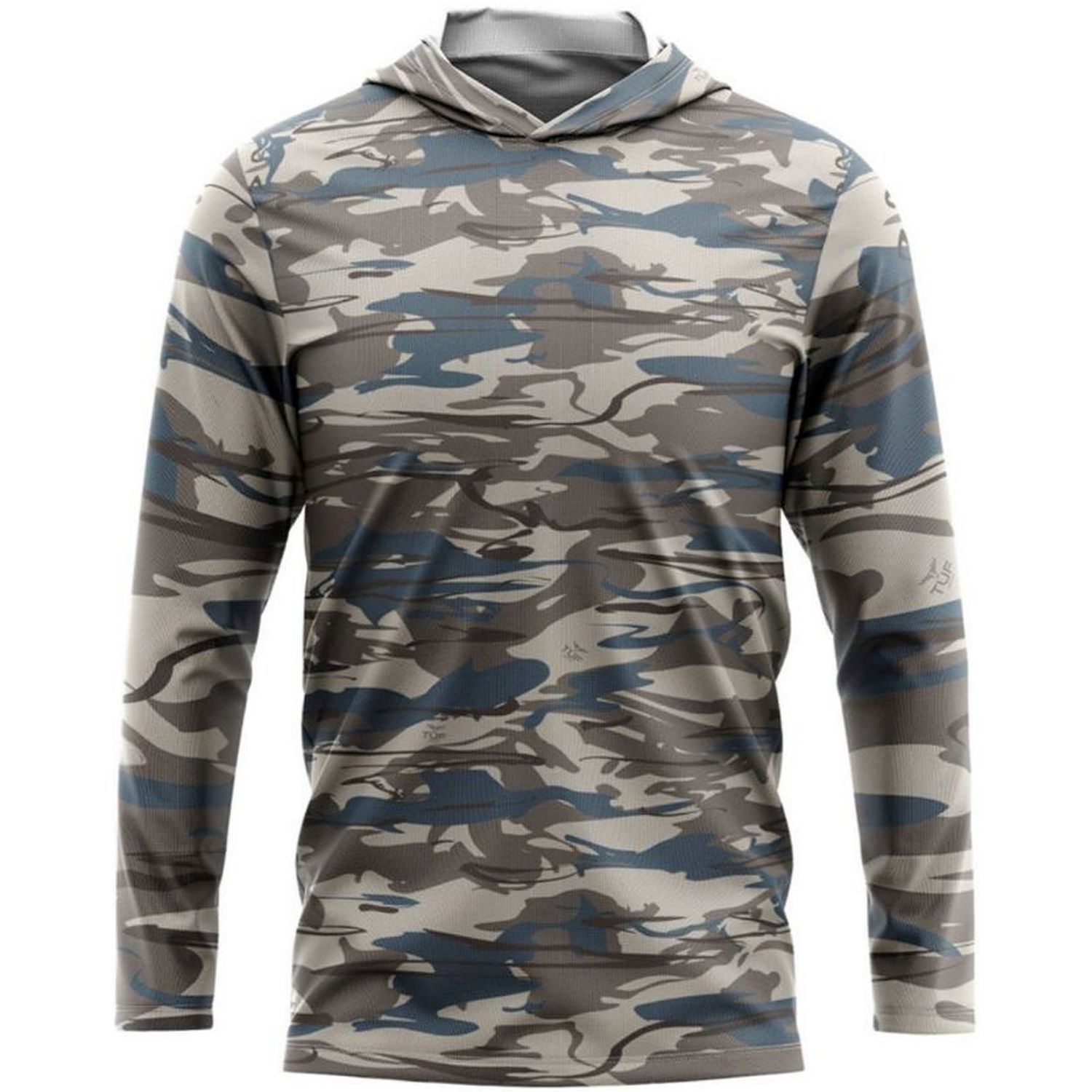 Antler® Men's 4.4 oz. Polyester Interlock Hooded T-Shirt