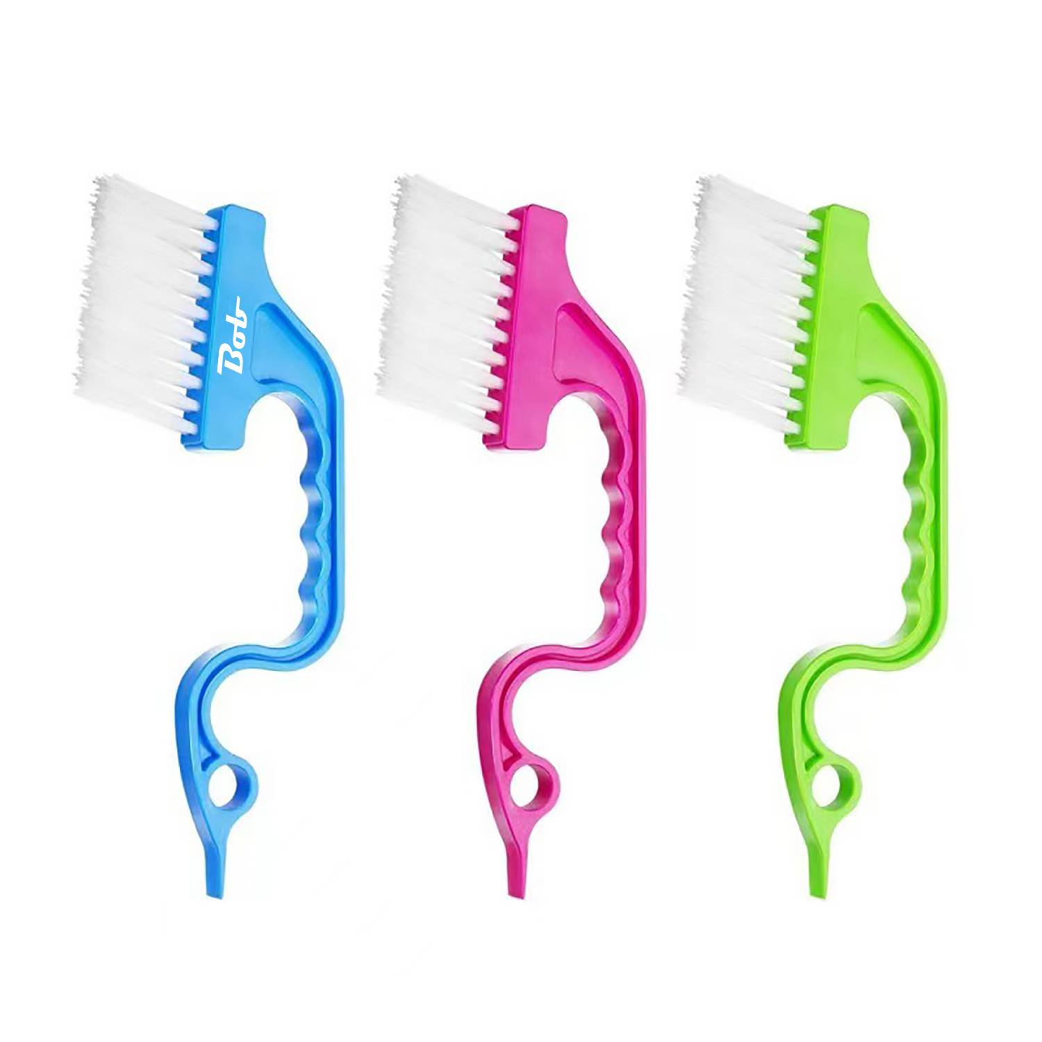 Plastic Groove Cleaning Brush for Kitchen & Window Tracks 12