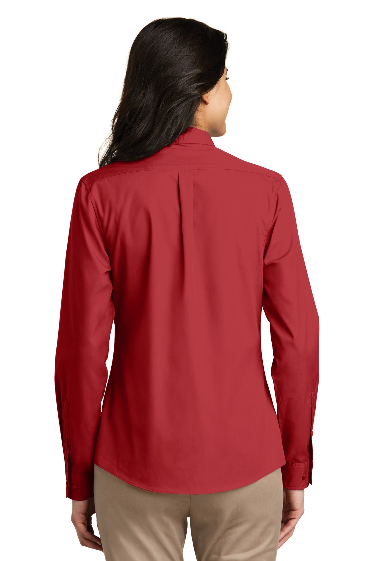 Port Authority Women's Long Sleeve Carefree Poplin Shirt. LW100 26