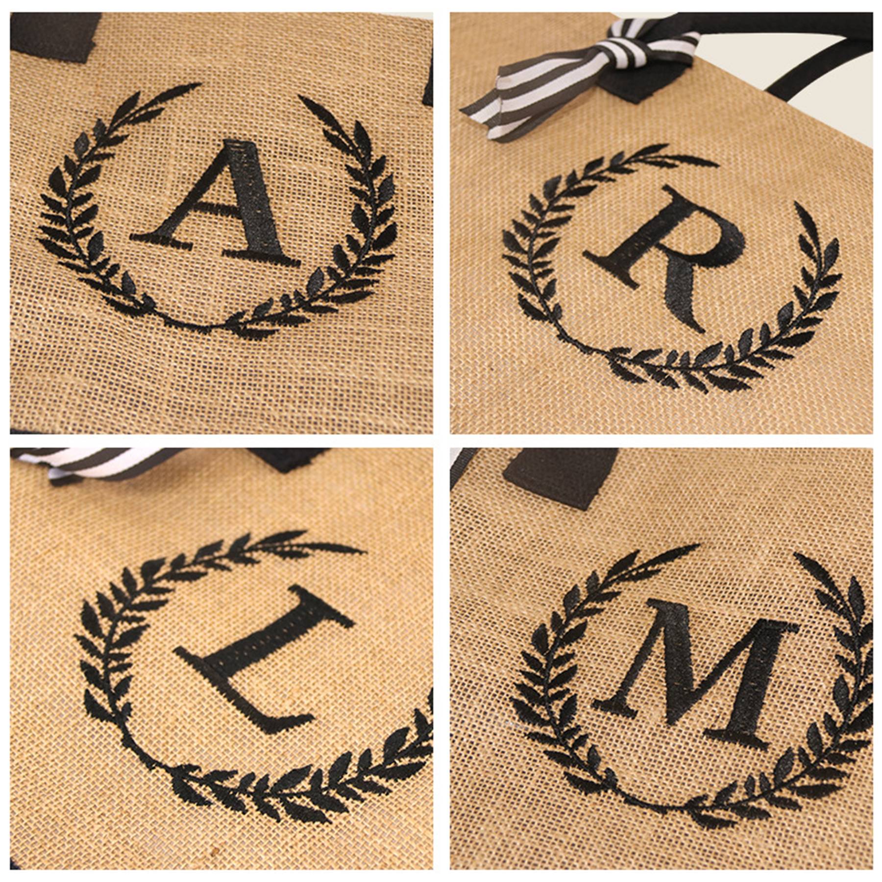 Jute Tote Bag, custom tote bag with logo imprint 1