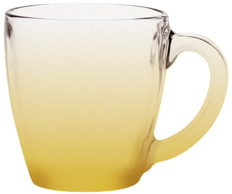16 oz. Glass Bistro Coffee Mug 70