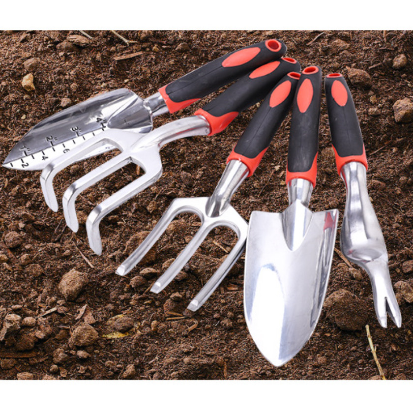5pcs easy grip ladies garden tools wholesale weeding set 6