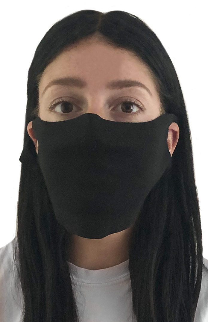 Unisex Ltweight Visc Bamboo Org Jersey Face Mask 3