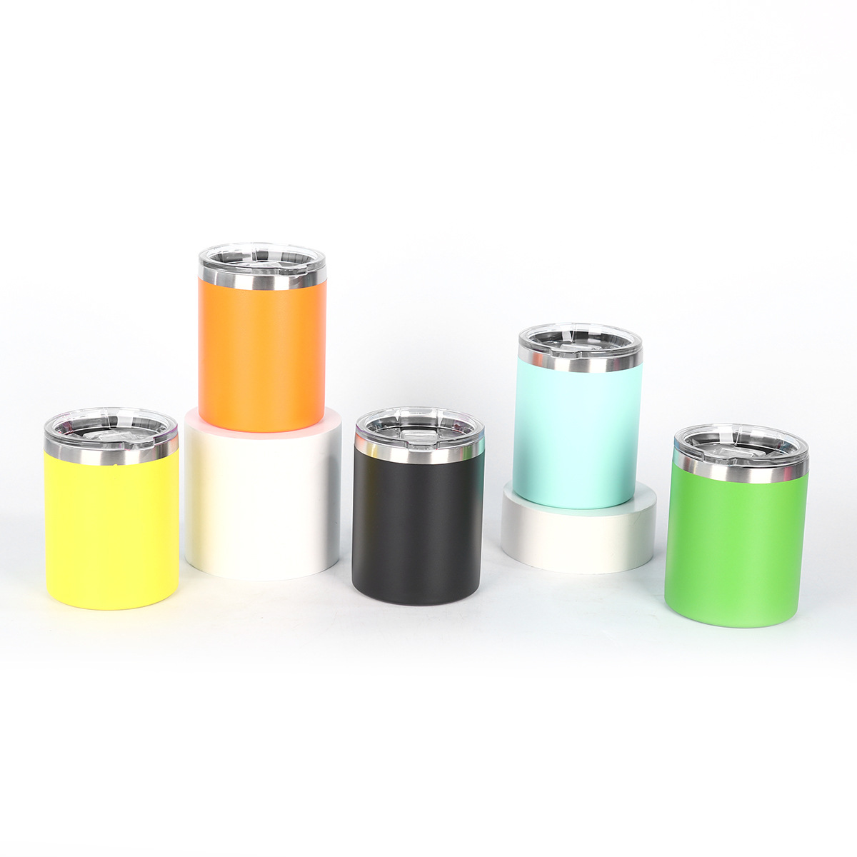 12 oz Stainless Steel Tumbler W/ Lid 20