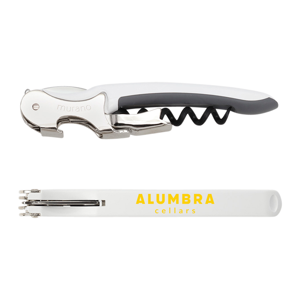 Murano Soft-Touch Italian Two-Step Waiters Corkscrew 28