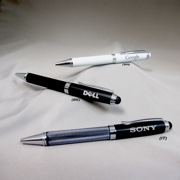Intexur Twist Action Ballpoint Pen With Touchscreen Stylus 4