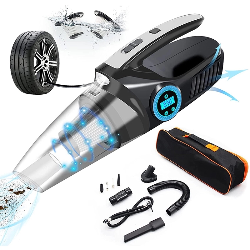 Car Vacuum Cleaner With Tire Inflator 6