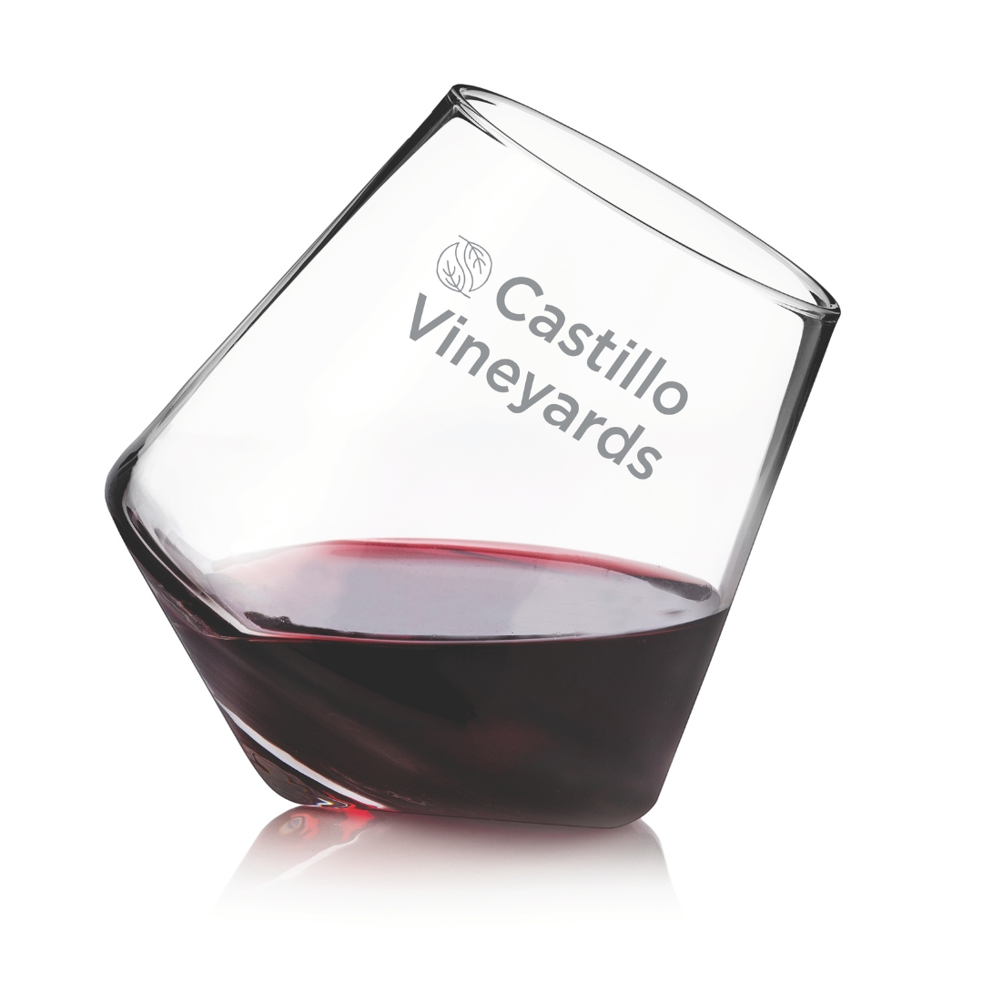 Viski® Rolling Crystal Wine Glass