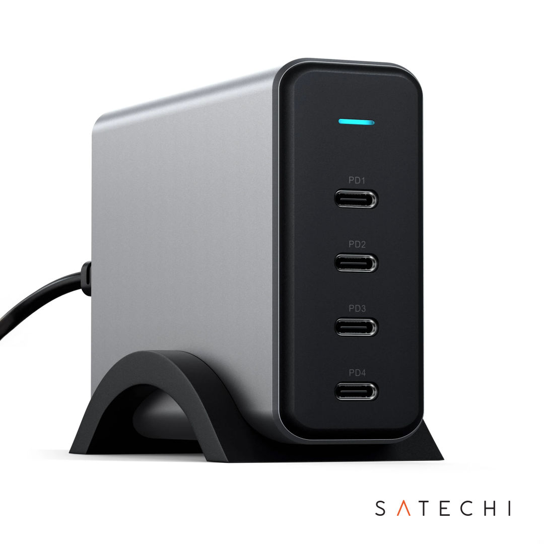 SATECHI® 165W USB-C 4-Port PD GaN Charger 2