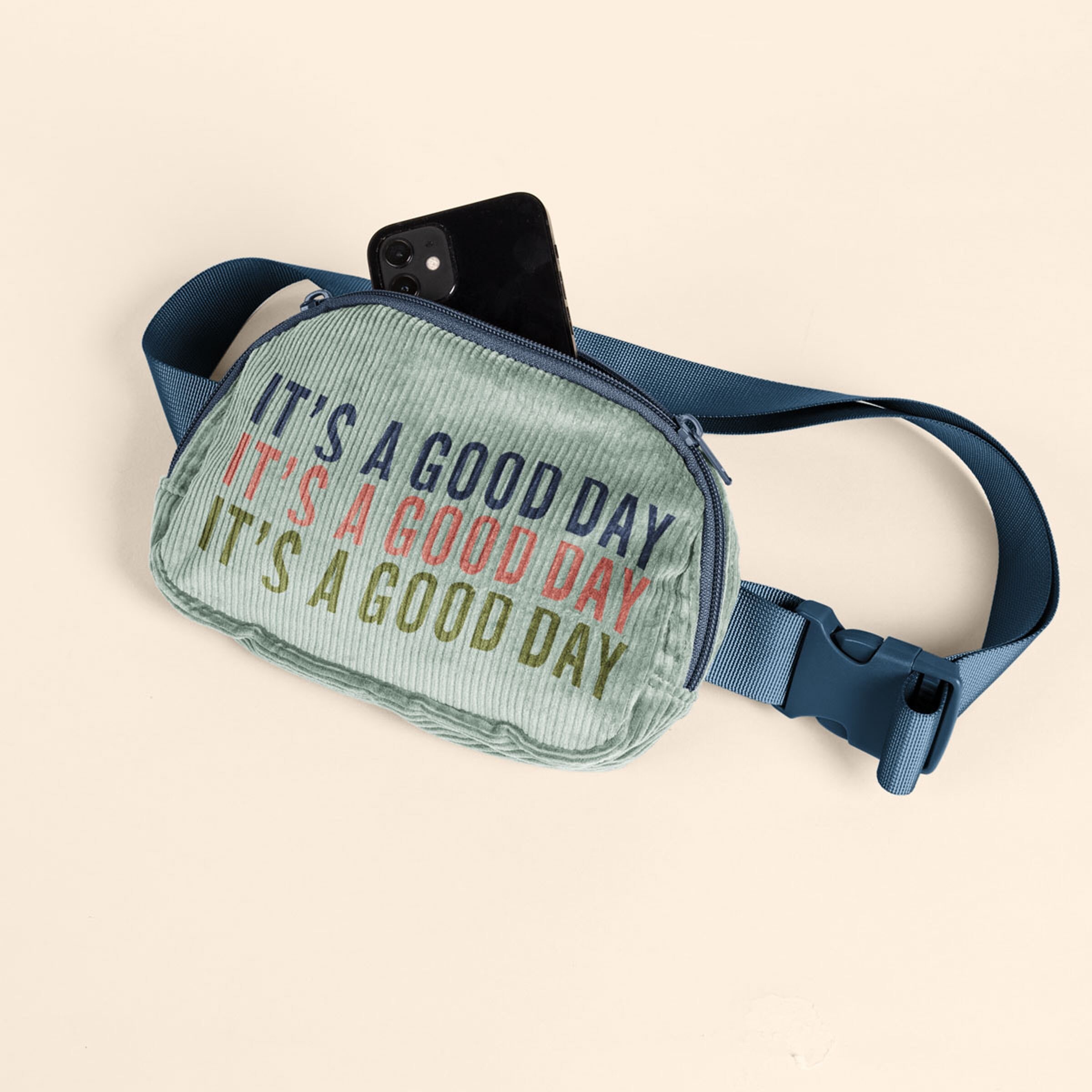 SIMPLE BELT BAG - CORDUROY