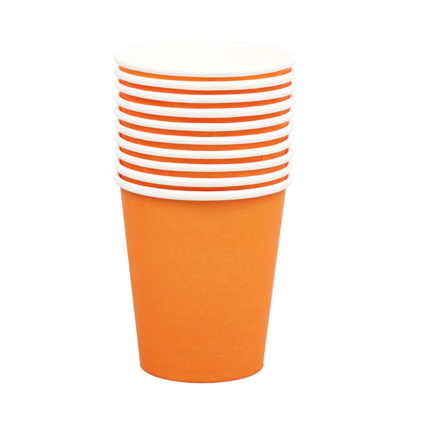 8Oz Colored Plain Paper Cup 21