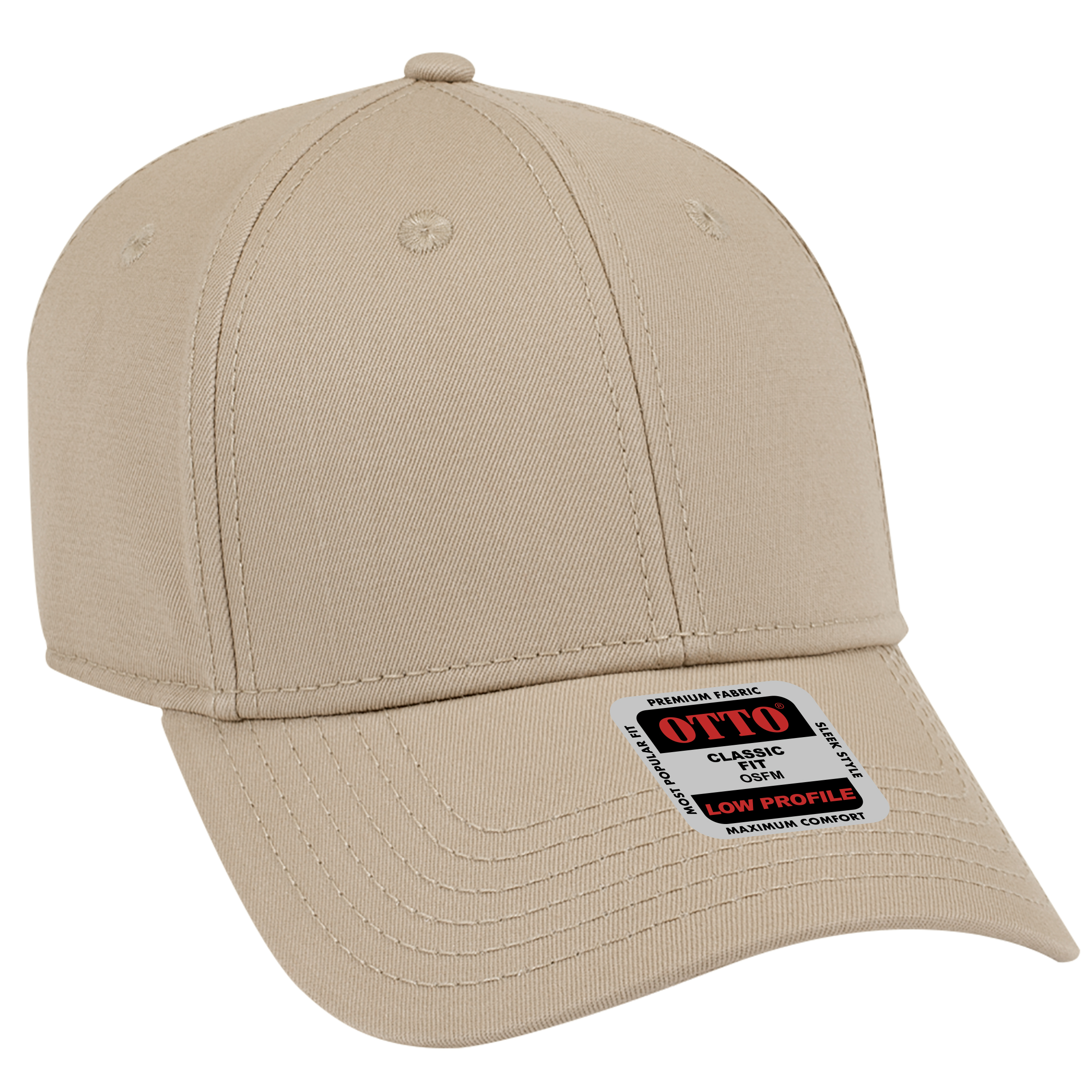 OTTO CAP® 6 Panel Low Profile Baseball Cap 88