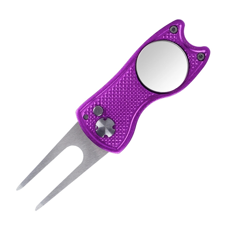 Stainless Steel Golf Pitchfork Divot Repair Tool 11
