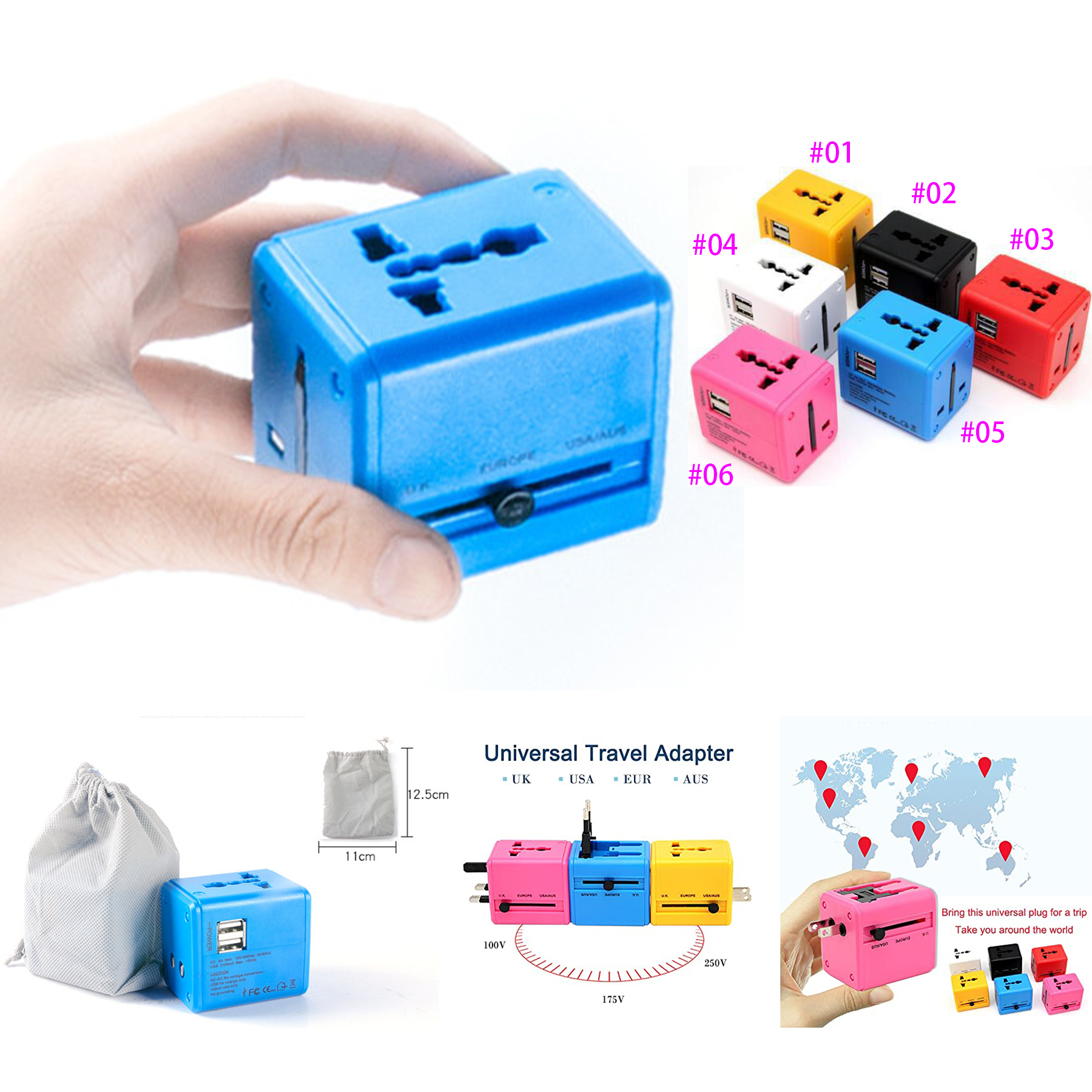 Worldwide Universal Power Adapter 2