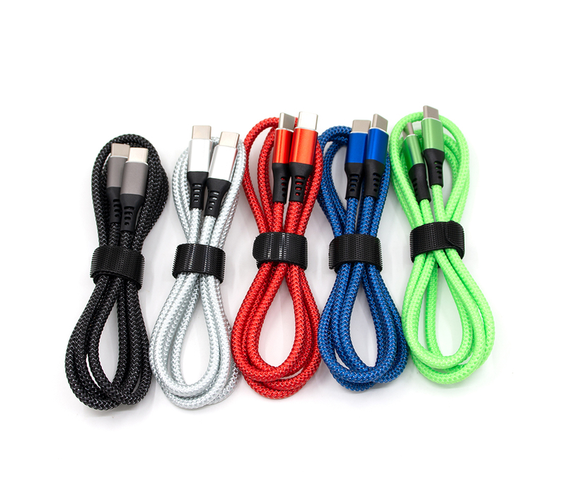 Type C Braided Charging Cable - Type C to Type C 3