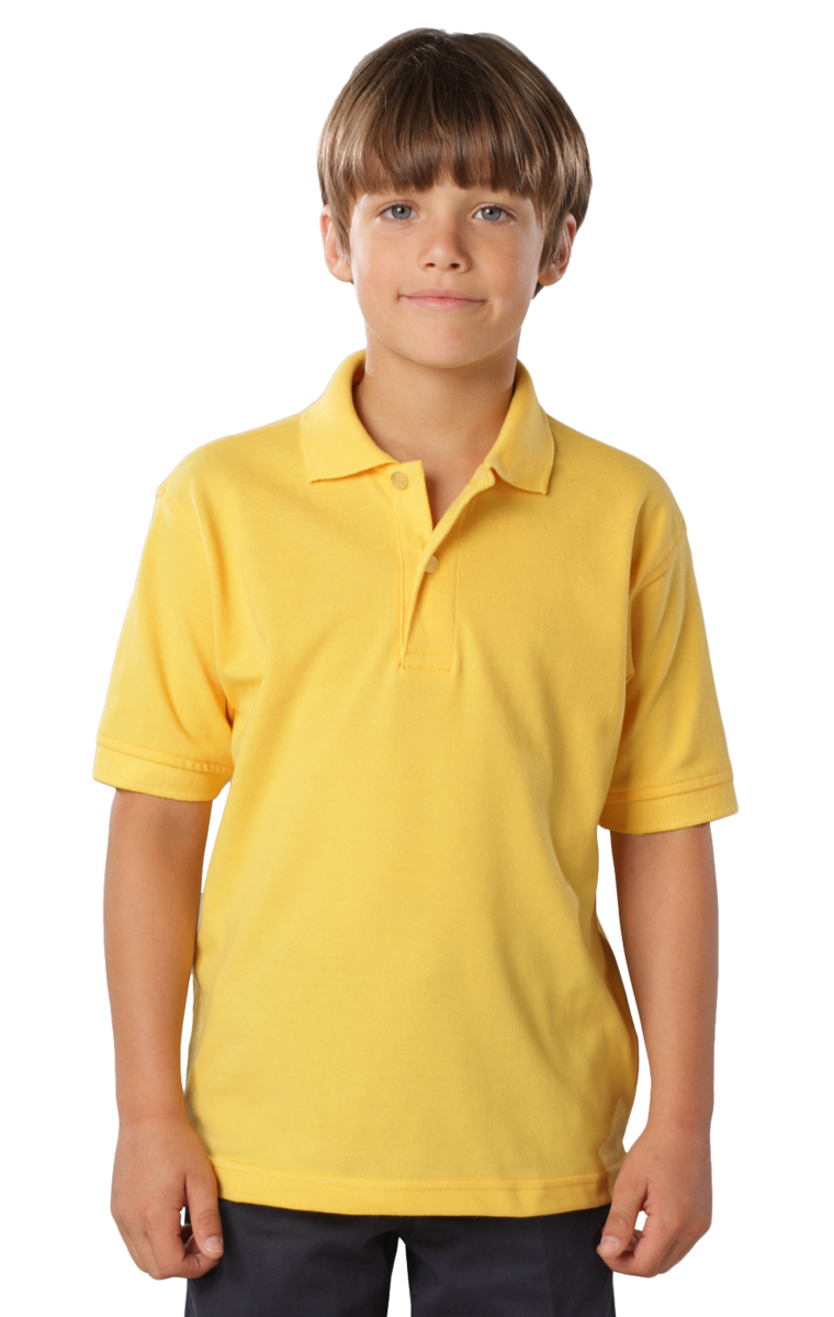 Youth Soft Touch Pique Polo 18
