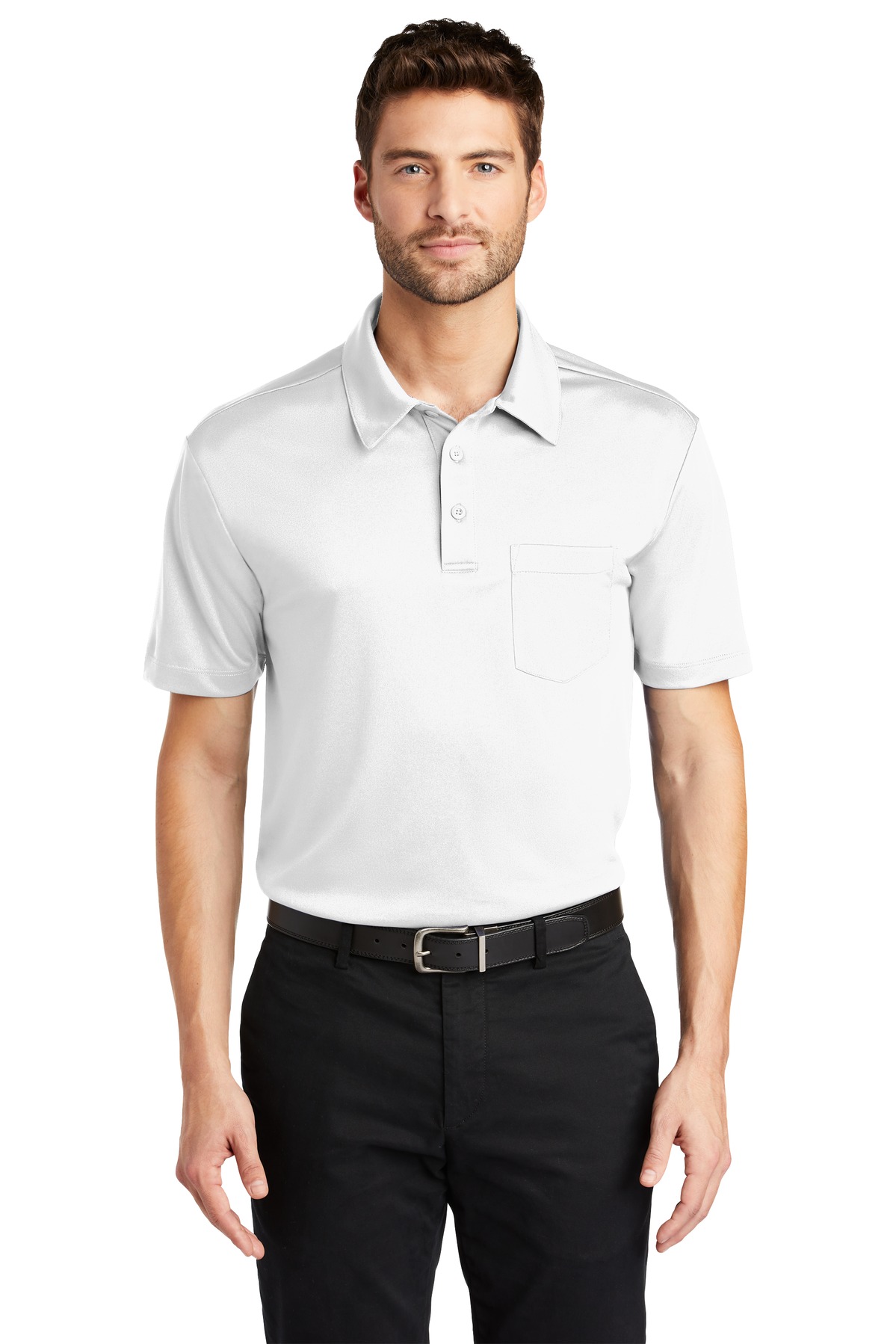Port Authority Silk Touch Performance Pocket Polo. K540P 77