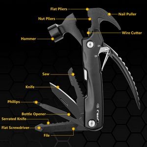Multi Claw Hammer Tool Kit With Stainless Steel Construction 15