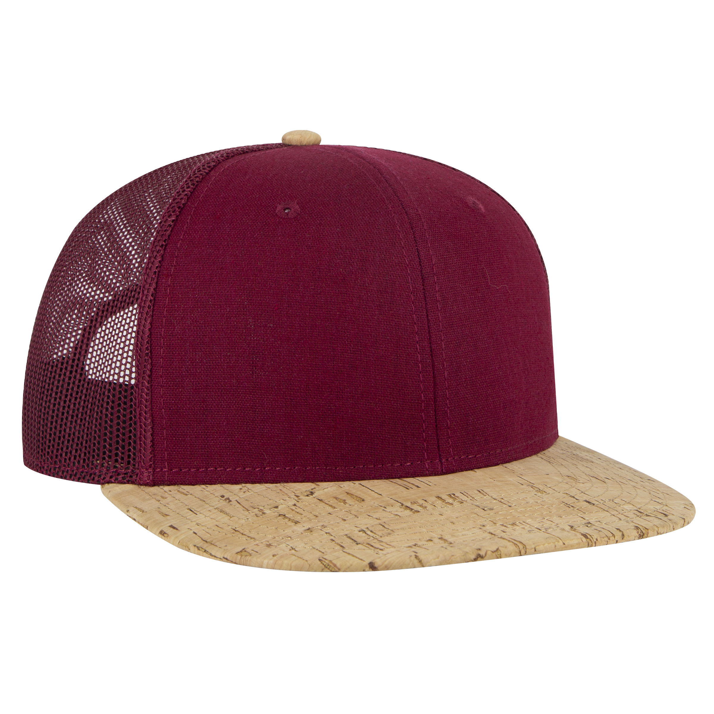 OTTO CAP® OTTO SNAP 6 Panel Pro Style Mesh Back Trucker Snapback Hat 66
