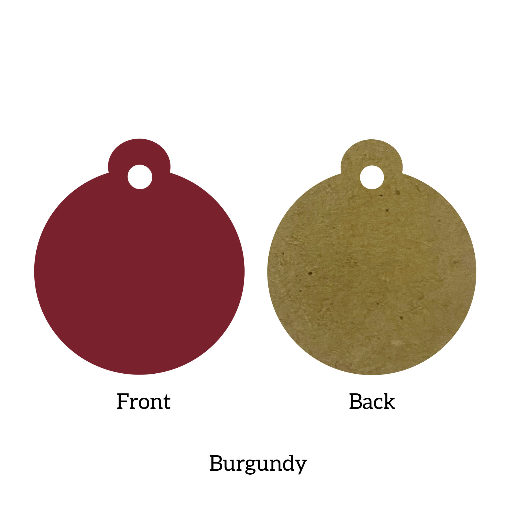 Free Shipping Solid Color Christmas Ornament - Round 18