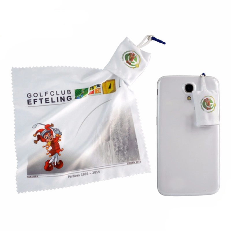 Portable Mini Microfiber Cleaning Cloth with Pouch 1