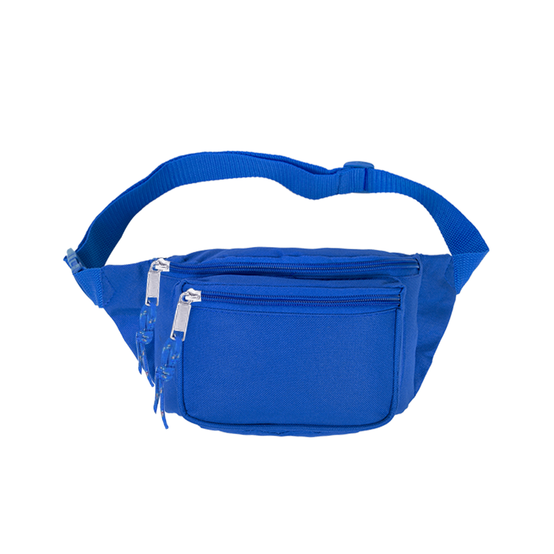 600D Poly 3 Zipper Pockets Fanny Pack 9
