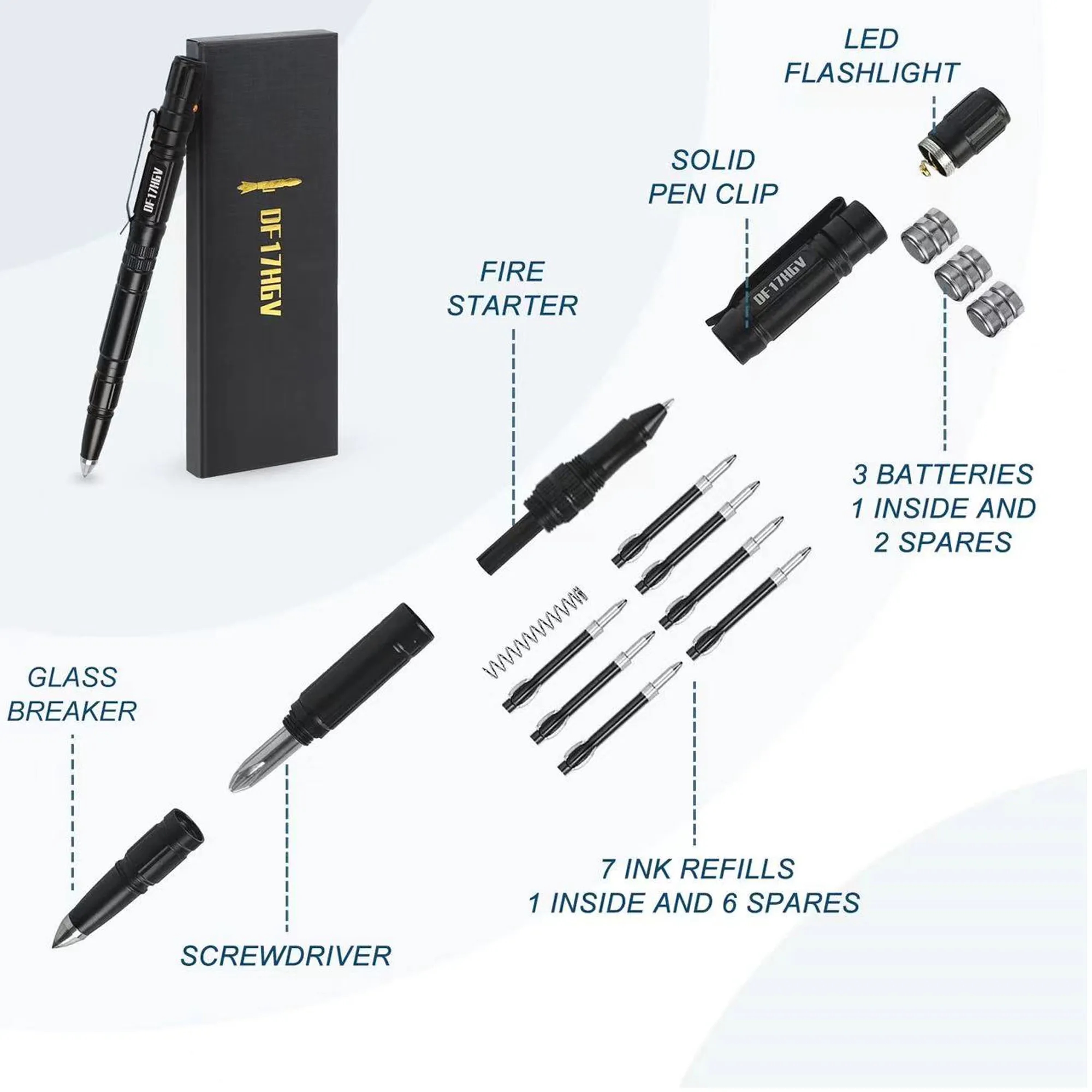 Multifunctional Self-Defense Tactical Pen 2