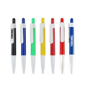 Plastic Click Ballpoint Pen 2