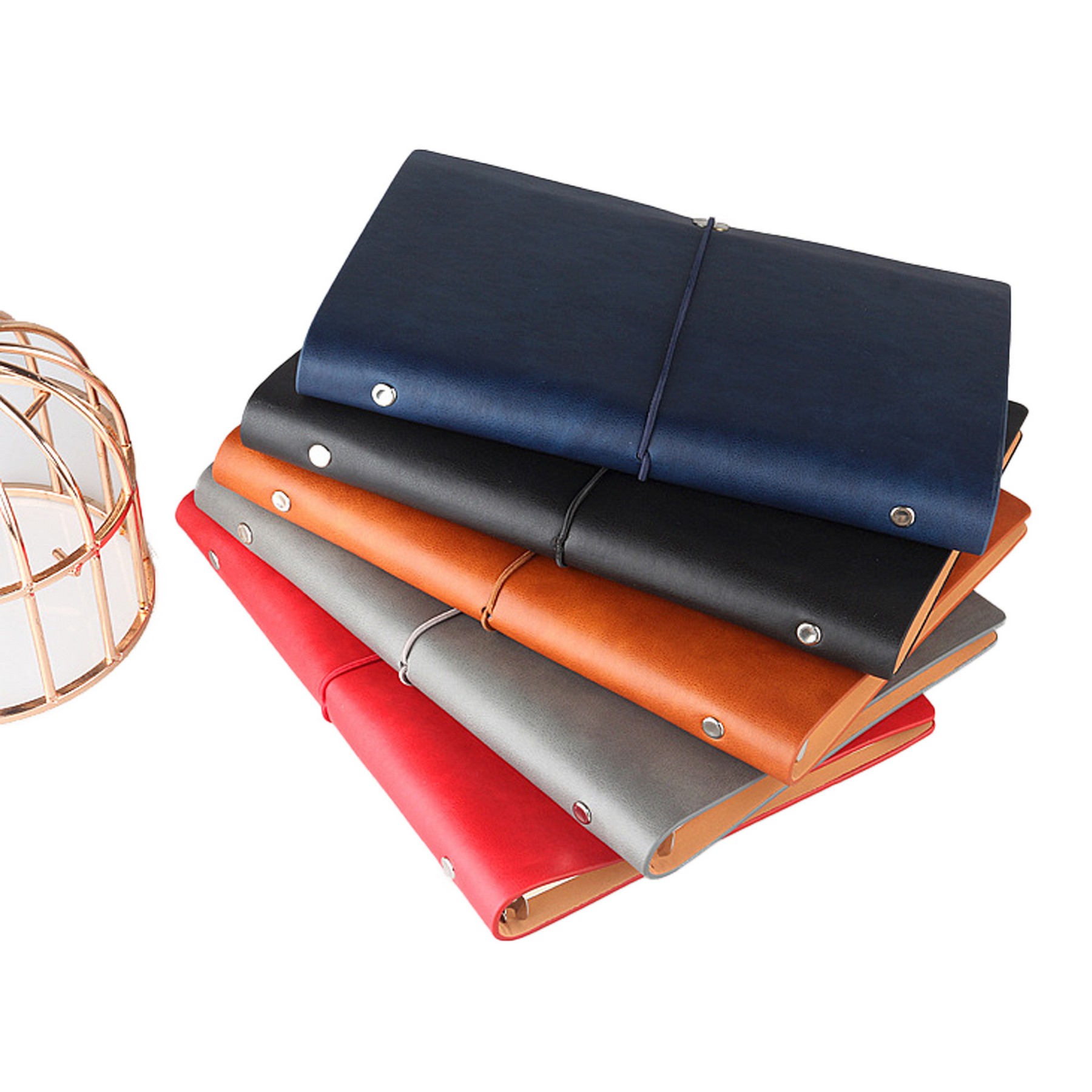 Elastic Loose Leaf Business Notebook 5