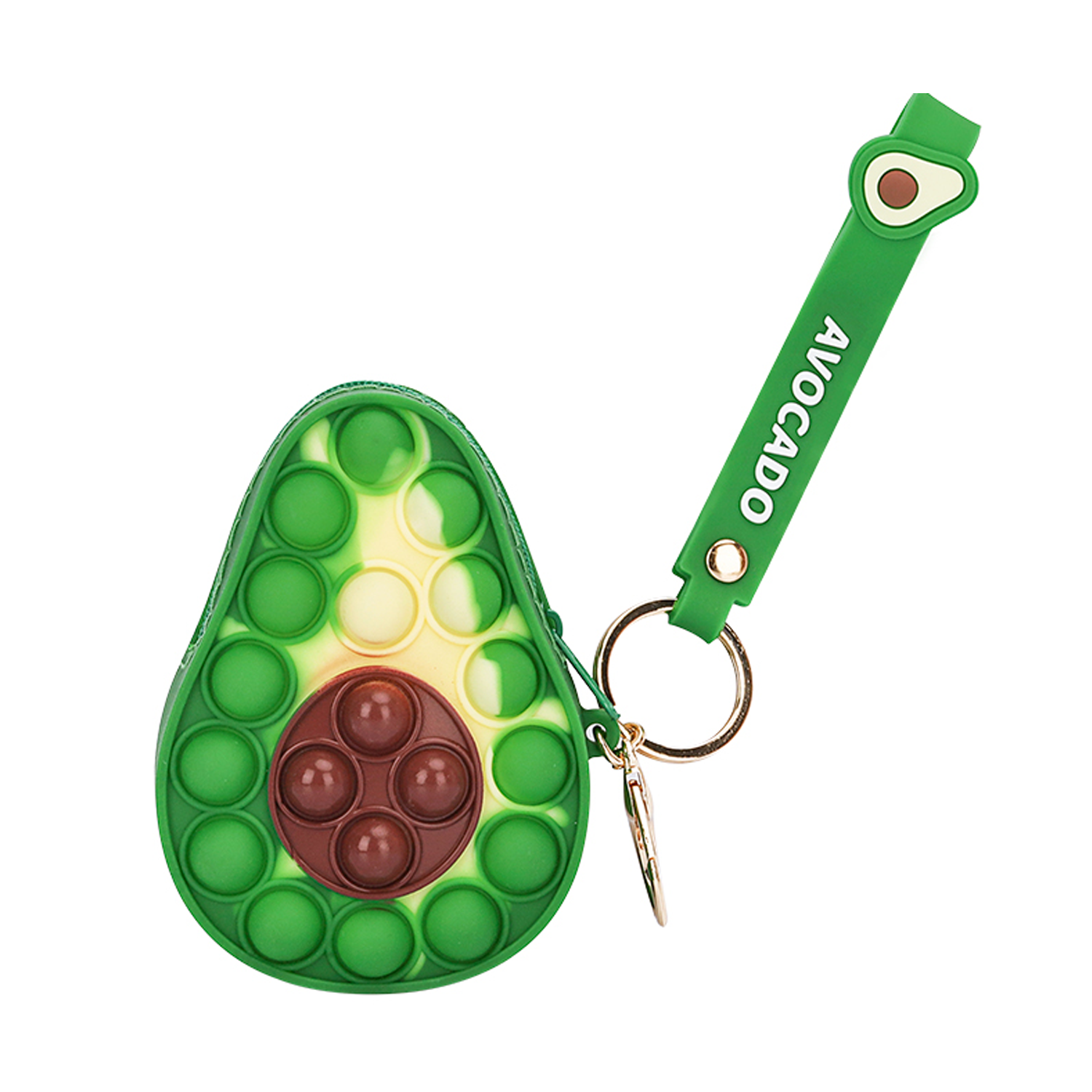 Avocado Shape Bubble Bag With Wristband 2
