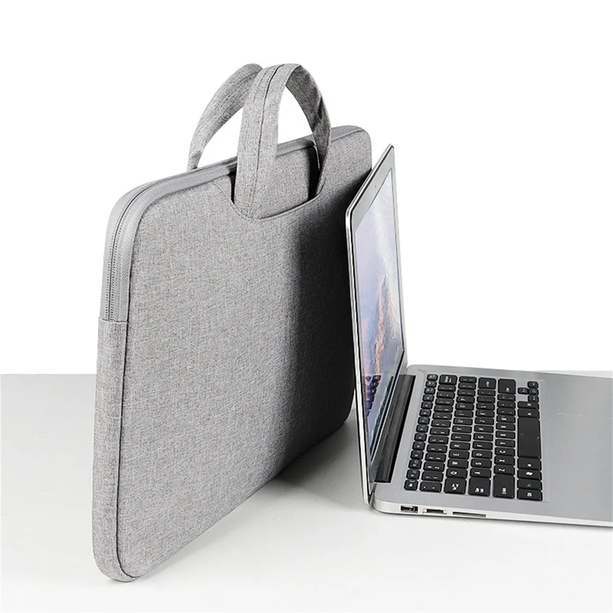 13in 15inLaptop Sleeve Carrying Case Bag with Handle 5